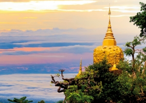 Postkarte – Wat Tham Pha Daen Pagoden, Thailand