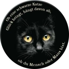 Ob eine schwarze Katze