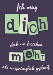 Ich mag dich