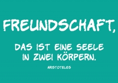 Freundschaft - Aristoteles